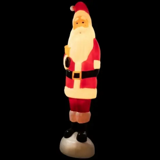 Northlight Lighted Blow Mold Santa Claus Outdoor Christmas Decoration - 59" image {2}