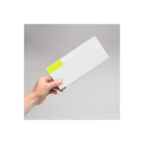 JAM Paper Laser/Inkjet Mailing Address Label 1" x 2 5/8" Neon Yellow 354328008 image {4}