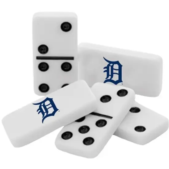 MasterPieces Officially Licensed MLB Detroit Tigers 28 Piece Dominoes Game for Adults image {2}