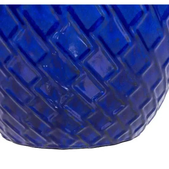 Dolonm Large 21.26 in. Ceramic Planter Pot with Drainage Hole for Garden Patio Decor image {6}