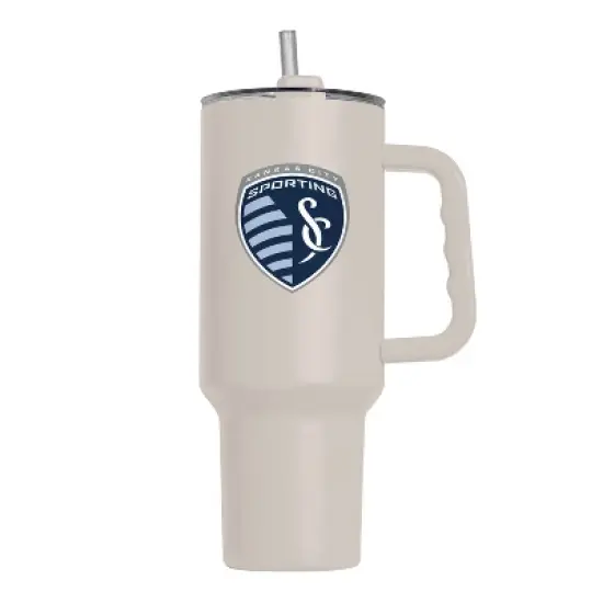 MLS Sporting Kansas City Sand 40oz Powder Coat Tumbler image {1}