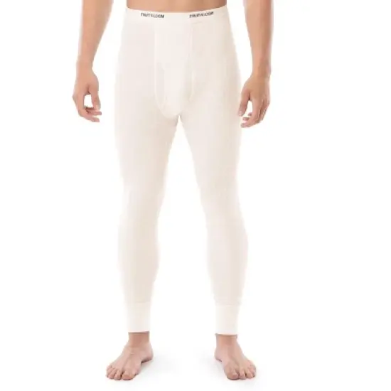 Fruit of the Loom Mens and Plus Long Underwear Waffle Thermal Pants, 2-Pack image {2}