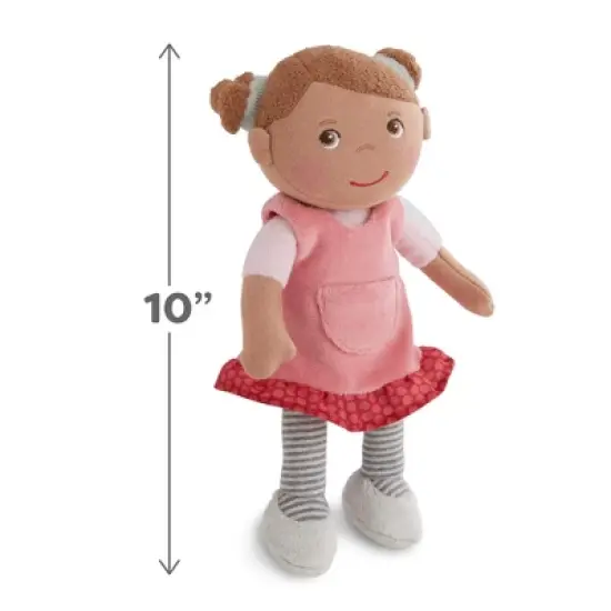 HABA Snug Up Camilla - 10" Soft Doll, Machine Washable - Perfect Snuggly First Soft Baby Doll and Toddler Plush Figure for 6 Months and Up image {2}