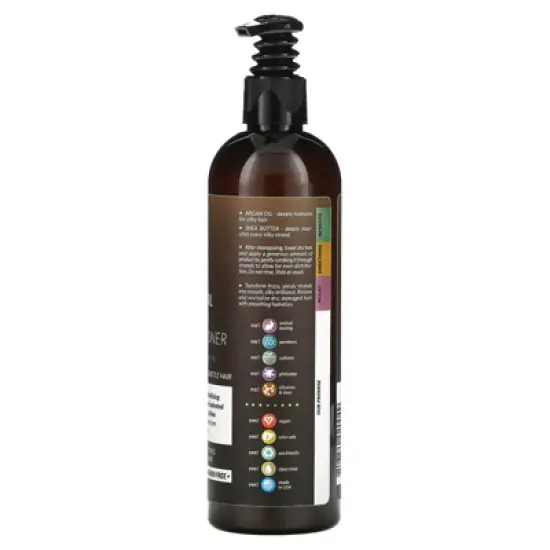 artnaturals Argan Oil Leave-In Conditioner, For Dry, Damaged, Brittle Hair, 12 fl oz (355 ml) image {2}