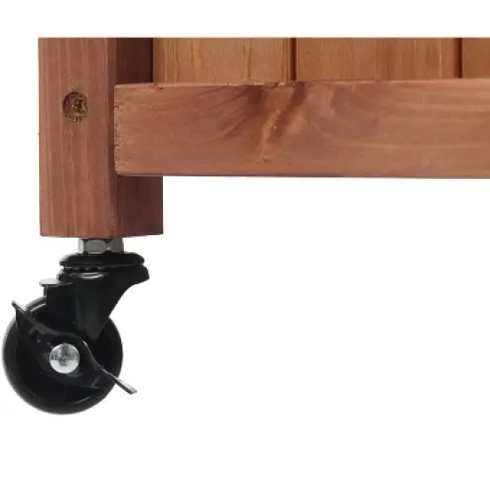 Whisen 2-Pack Raised Garden Bed with Trellis & Climbing Racks image {9}