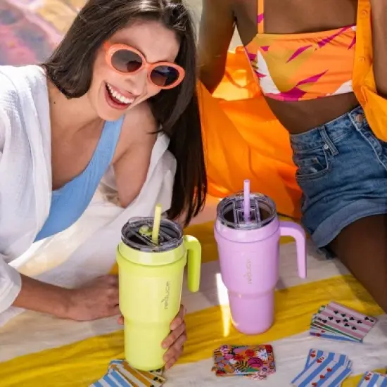 Reduce 40oz Cold1 Vacuum Insulated Stainless Steel Straw Tumbler Mug image {9}