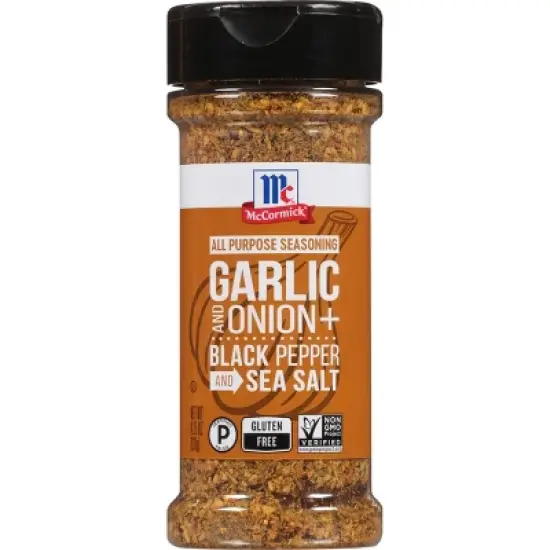 McCormick Garlic and Onion  Black Pepper and Sea Salt All Purpose Seasoning - 4.25oz image {13}