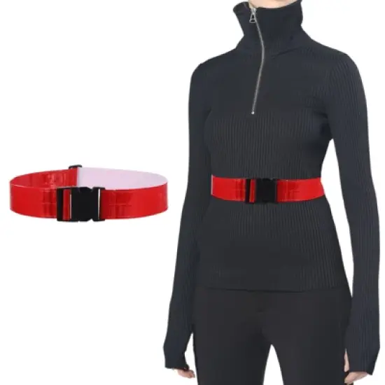 Unique Bargains Adjustable High Visibility Running Reflective Belt for Motorcycling Cycling image {9}