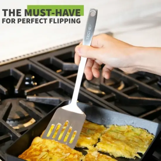 TECHEF - ChefCore Stainless Steel Slotted Spatula image {4}