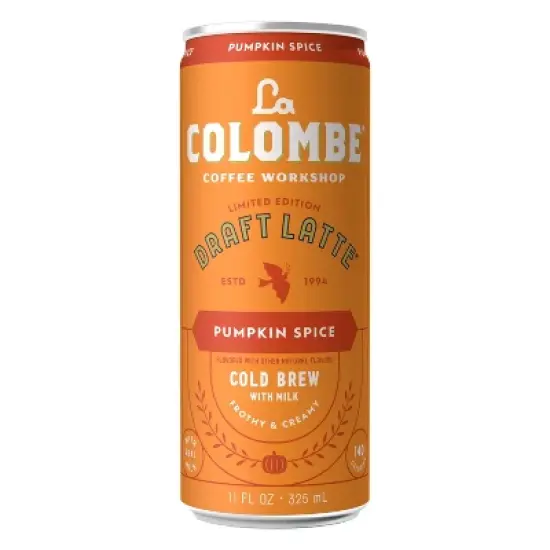 La Colombe Pumpkin Draft Latte - 11 fl oz Can image {10}