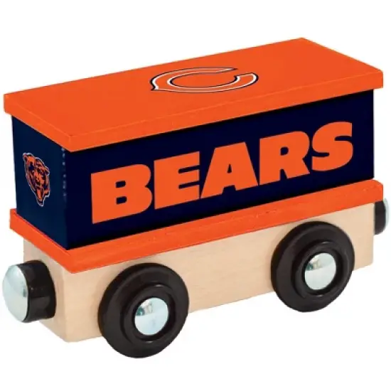 MasterPieces Wood Train Box Car - NFL Chicago Bears image {1}