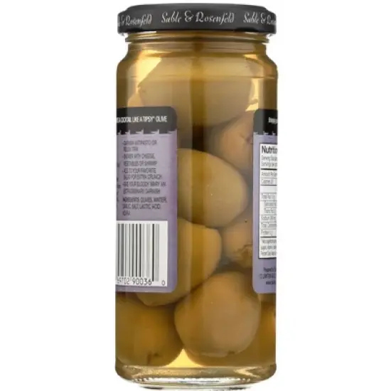 Sable & Rosenfeld Tipsy Garlic Olives - 6 pack, 5 oz image {2}