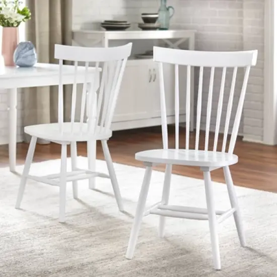 5pc Ravenna Dining Set White - Buylateral image {2}