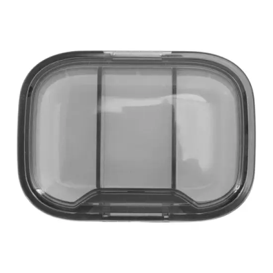 Unique Bargains 3 Grid Portable Pill Case 1 Pc image {6}