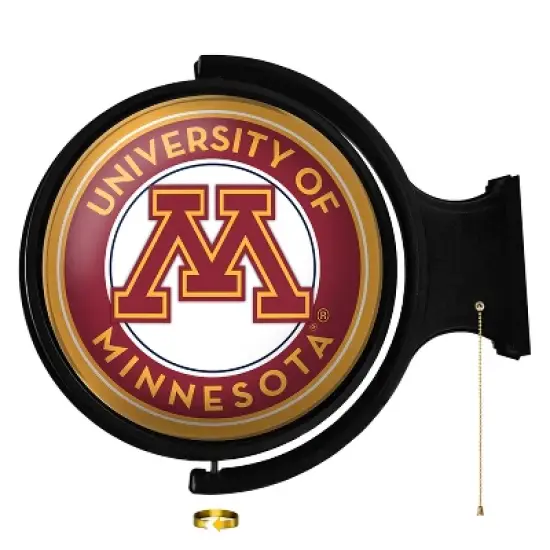 University Original Round Rotating Lighted Wall Sign image {49}