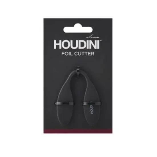Houdini Black Plastic Foil Cutter image {1}