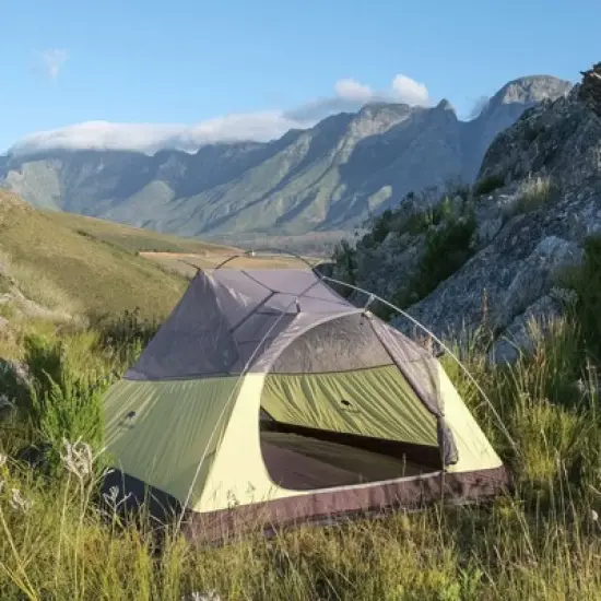 Naturehike Cloud-Up 3 Person Tent &ndash; Lightweight 3-Season Backpacking Tent, Free Standing Dome with Footprint, Waterproof for Camping & Hiking (Green) image {8}