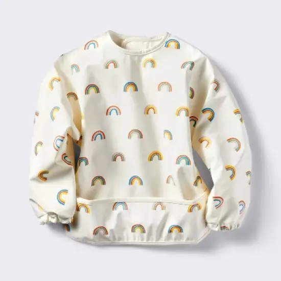 Long Sleeve Bib - Rainbow - Cloud Island&trade; image {6}