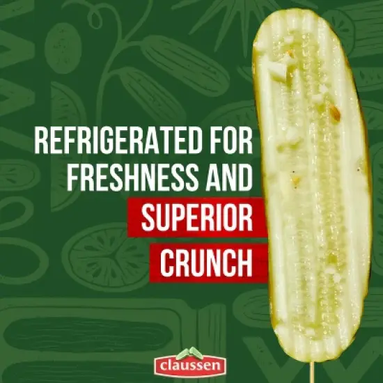 Claussen Dill Sandwich Pickle Slices - 20 fl oz image {5}
