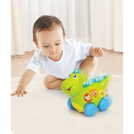 Insten Musical Dinosaur Toy With Lights, Sounds, And Educational Activities for Toddlers image {3}