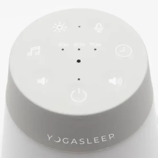 Yogasleep Baby Soother White Noise Sleep Sound Machine with Voice Recorder and Night Light image {3}