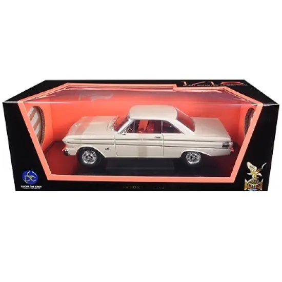 1964 Ford Falcon White 1/18 Diecast Model Car by Road Signature image {2}