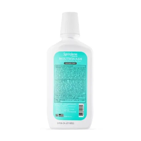 SprinJene Natural Total Care Mouthwash - 16oz image {5}
