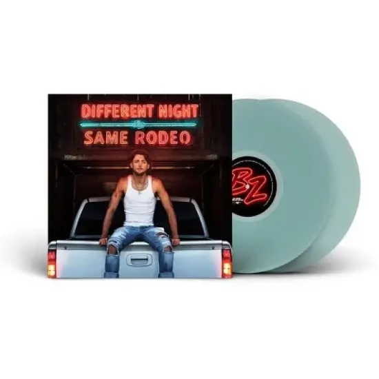 Bailey Zimmerman - Different Night Same Rodeo  (Cola Bottle Clear Vinyl 2LP) (Clear Vinyl) image {1}