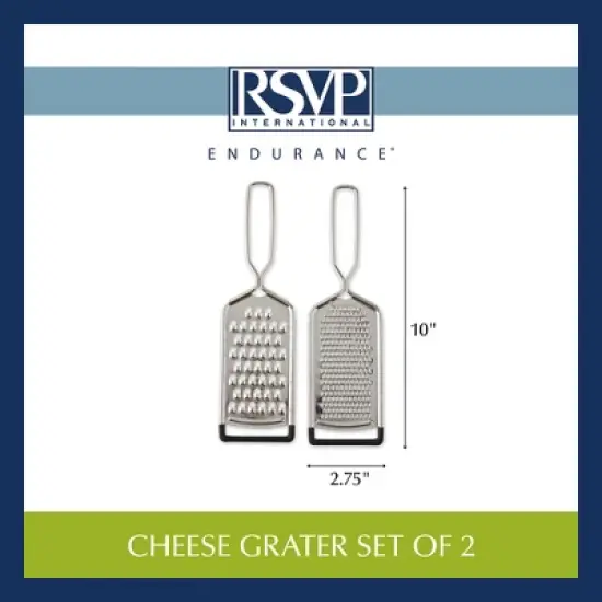 Rsvp Cheese Grater Set Of 2 image {12}