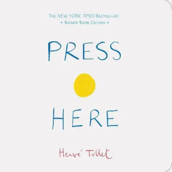 Press Here - By Herve Tullet ( Board Book ) image {1}