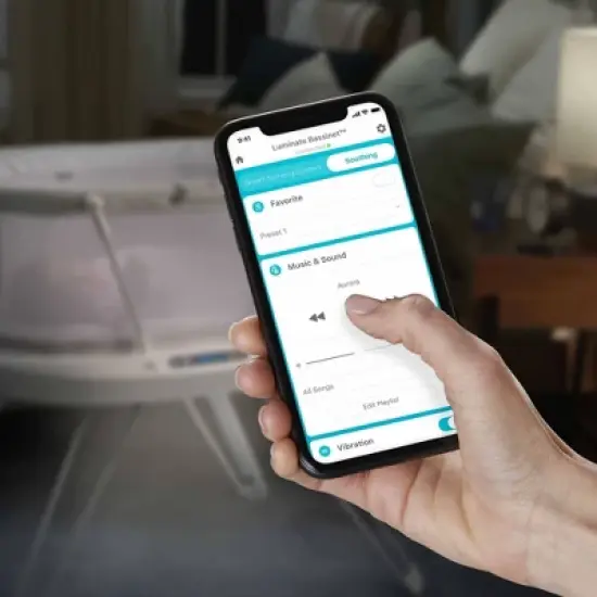 Fisher-Price Luminate Bassinet - White image {2}