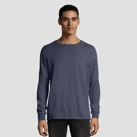 Hanes 1901 Men's Long Sleeve T-Shirt image {2}