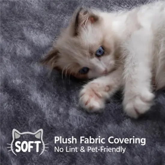 Yaheetech 54"H Cat Tree with 2 Condos for Kittens Small Cats image {5}