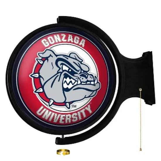 University Original Round Rotating Lighted Wall Sign image {28}