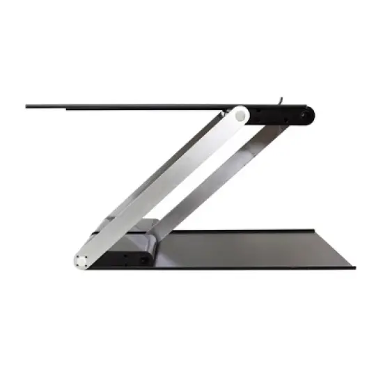 Supermoon Products Up2U Up Down Height Adjustable Standing Laptop Desk, Black image {2}