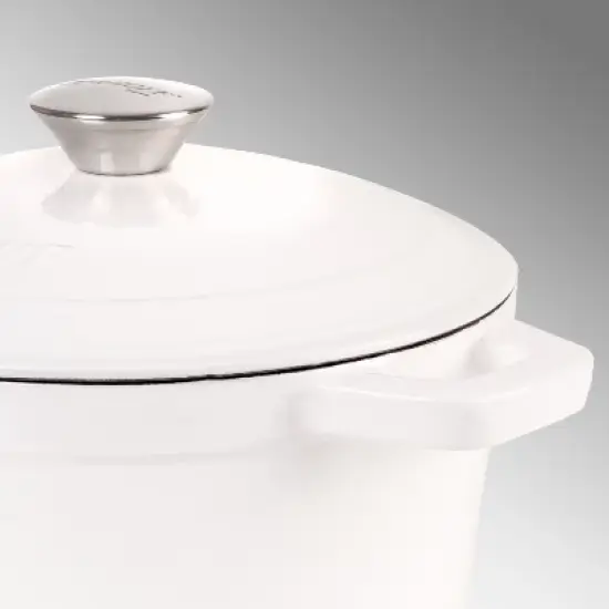 BergHOFF Neo 5Pc Cast Iron Cookware Set, 3Qt Covered Dutch Oven, 5Qt Covered Stock Pot, & 10" Fry Pan image {3}