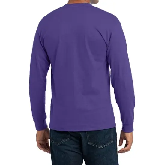 Mafoose Men's Comfortable Long Sleeve Lightweight Core Blend T-shirt image {10}