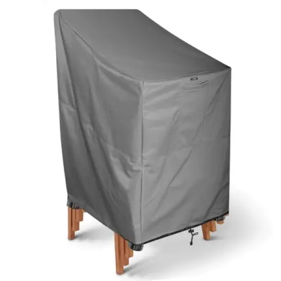 KHOMO GEAR Stackable Chair Cover Heavy Duty Premium Outdoor Furniture Protector image {8}