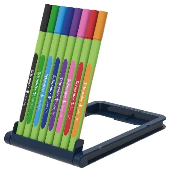 Schneider Line-Up Felt Pen Fine Point Assorted Colors 8/Pack (PSY191098)  image {1}