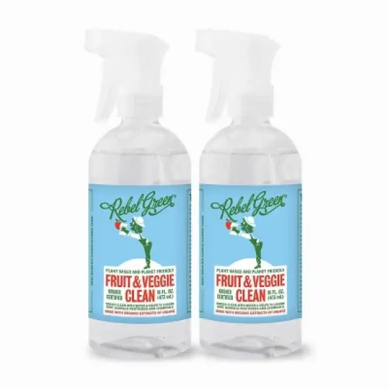 Rebel Green Fruit & Veggie Clean - 34 fl oz/2pk image {4}