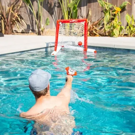 GoSports Lacrosse Floating Pool Goal Set - 7pc image {3}
