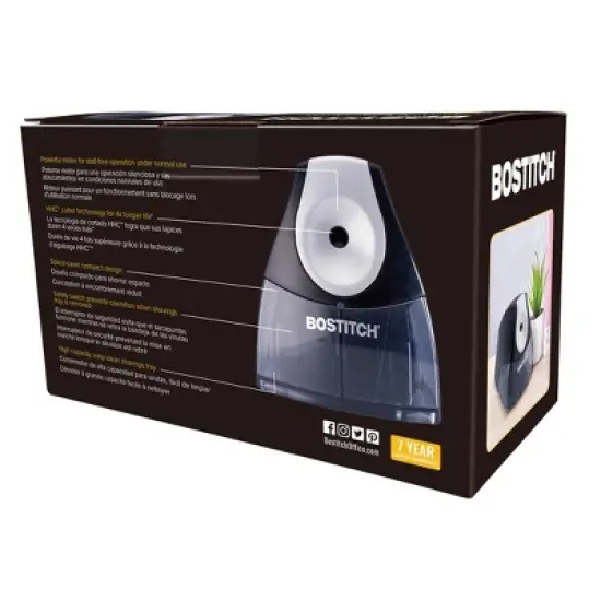 Bostitch Personal Electric Sharpener (Black) - Home Office Essentials, Office & Classroom Supplies image {2}