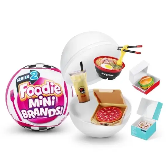 5 Surprise Foodie Mini Brands US Series 2 Capsule 4pk image {9}
