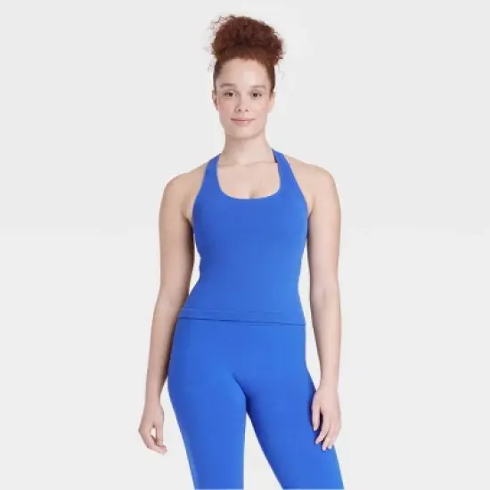 Women's Seamless Racerback Ribbed Tank Top - All In Motion&trade; image {6}