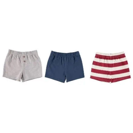 Chick Pea Baby Boy Clothes Newborn Shorts Value Pack 3 PC Set image {1}