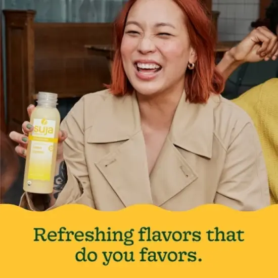 Suja Organic Ginger Love Cold Pressed Juice Drink - 12 fl oz Bottle image {7}