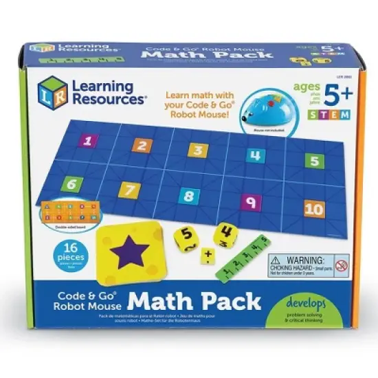 Learning Resources Code & Go Robot Mouse Math, Ages 5+ image {4}