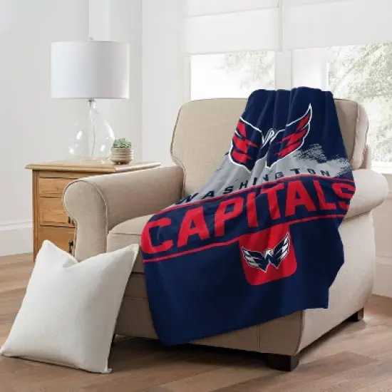 NHL Washington Capitals Micro Throw Blanket image {1}