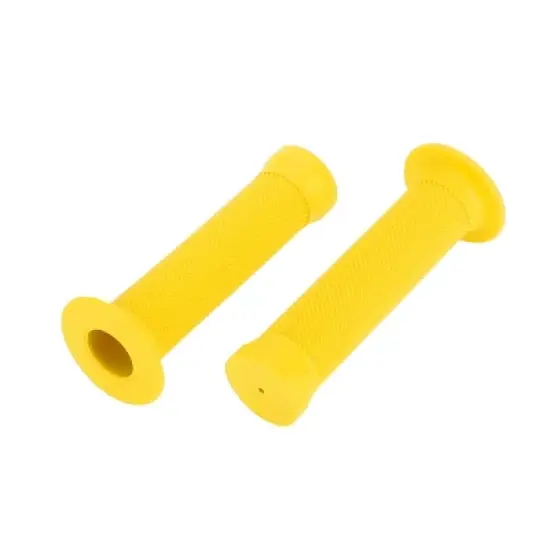 Unique Bargains Bike Handlebar Grips Covers 5.12" Long Yellow 1 Pair image {6}