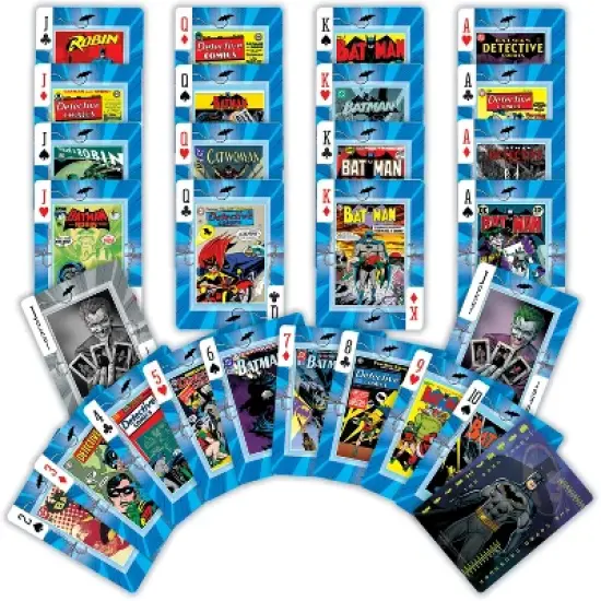 MasterPieces Officially Licensed Batman Playing Cards - 54 Card Deck for Adults image {2}